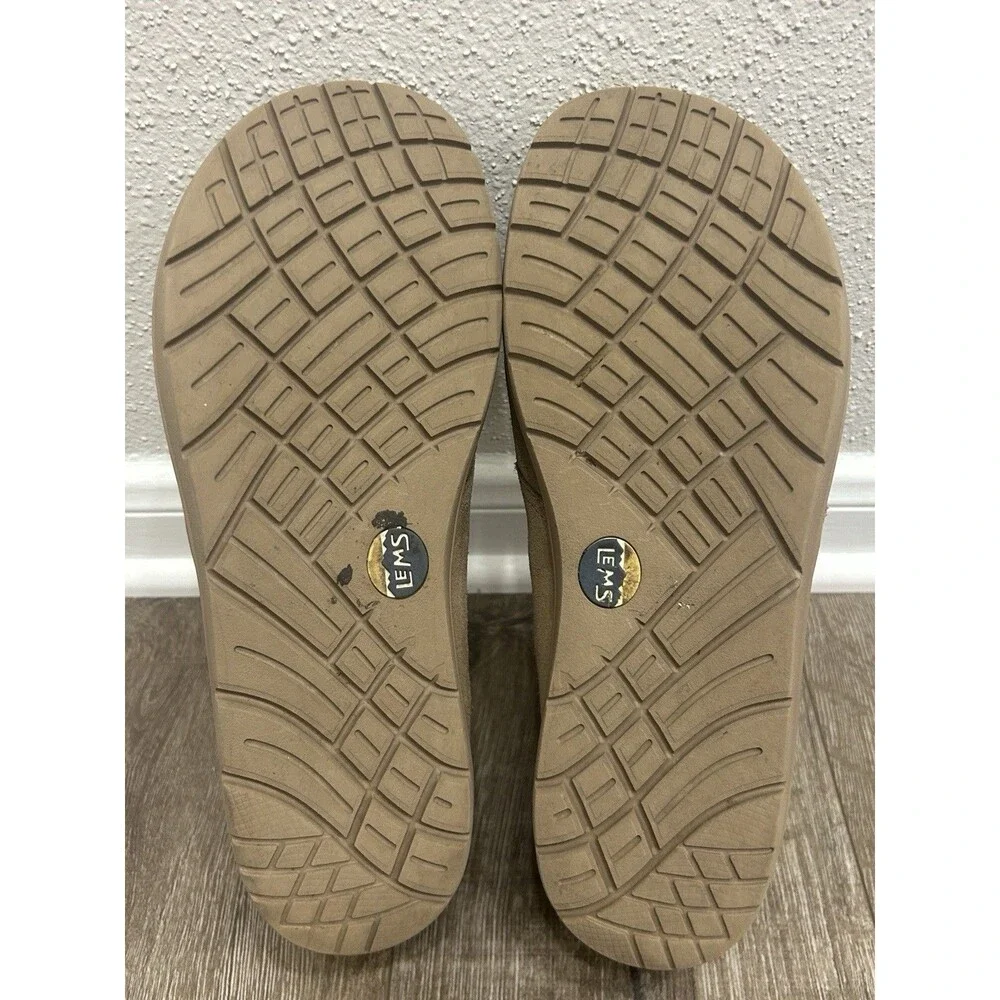 Lems Chukka Minimalist Zero Drop Ankle Boots Mens Size 13 Sandstone Tan Suede